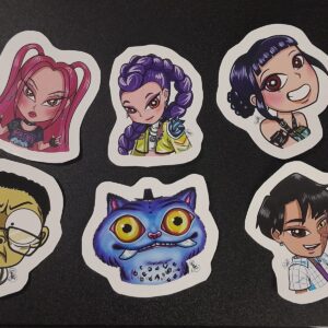 Stickers K-Pop Demon Hunters