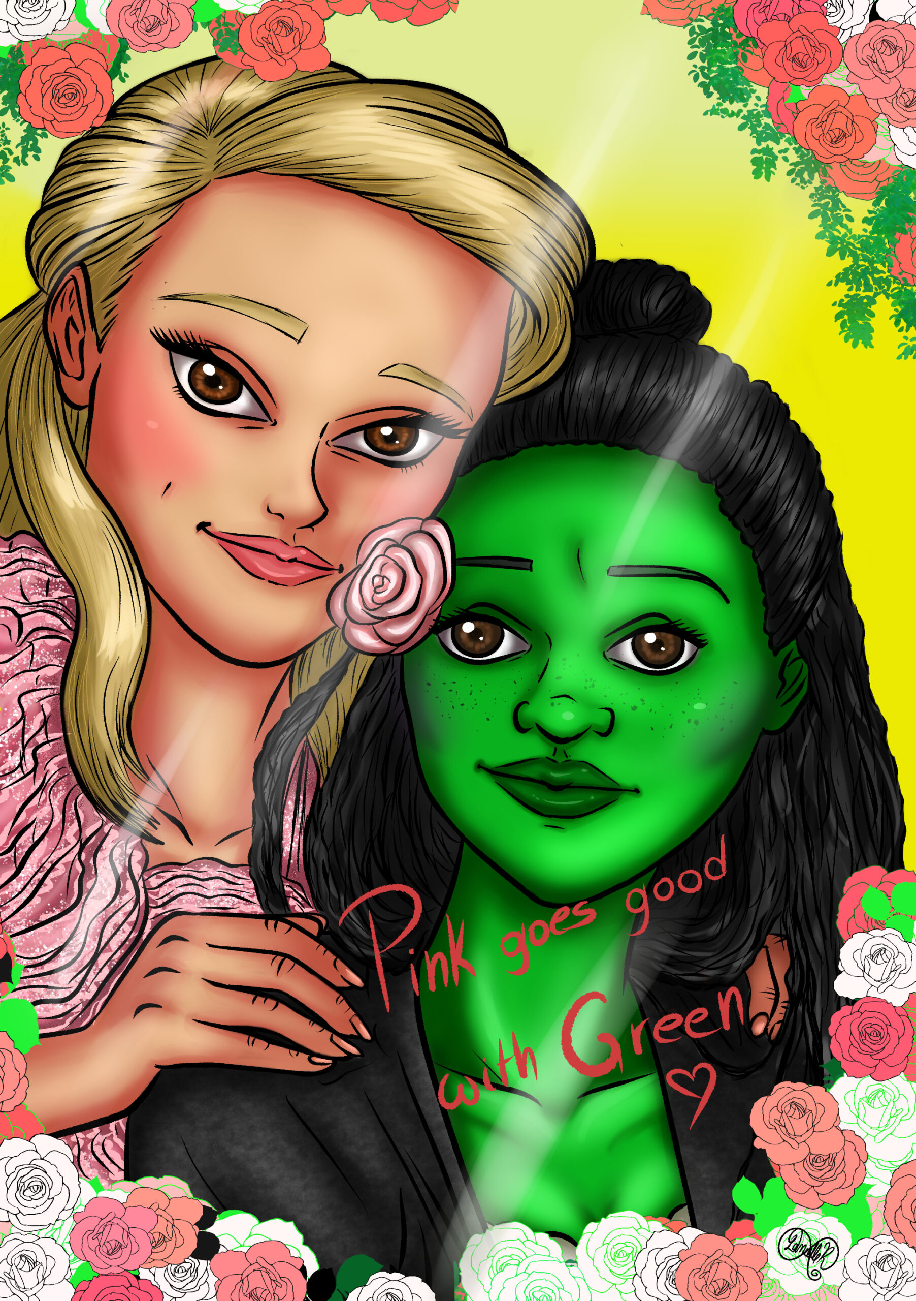 Glinda y Elphaba