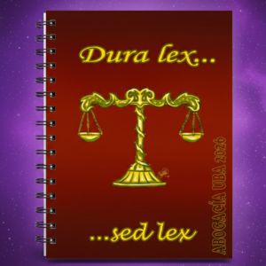 Cuaderno A4 ABOGACÍA 2026