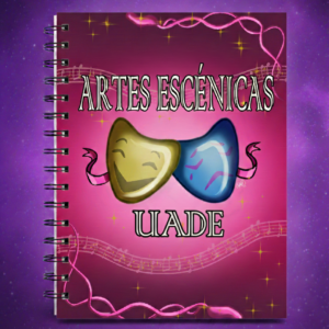 Cuaderno A4 Artes Escénicas 2026