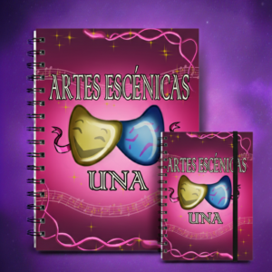 Cuaderno A5 Artes Escénicas - TAPA DURA